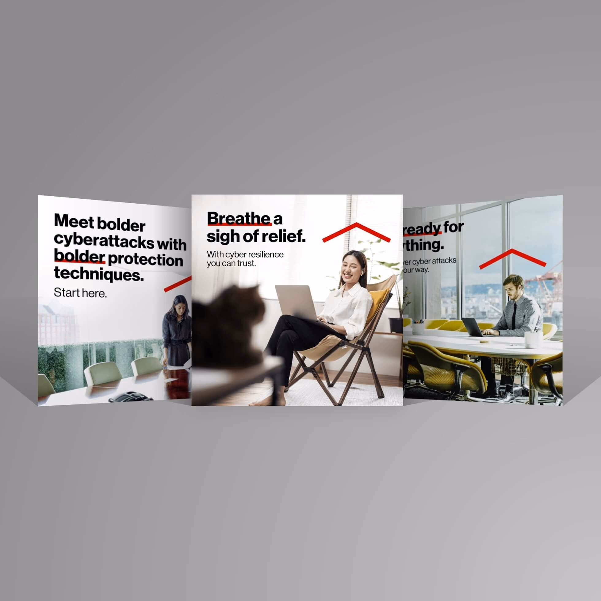 Hitachi Vantara The Safe Place campaign creative